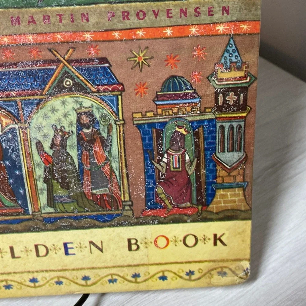 Giant Golden Book step back